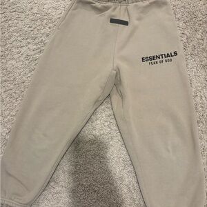 Essentials Beige Joggers